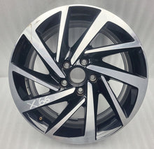 Laden Sie das Bild in den Galerie-Viewer, 1x Alufelge 17 Zoll 7.0" 5x112 39ET Glanz Schwarz 7N0601025T VW Sharan Rim Wheel FEL6652284493mk