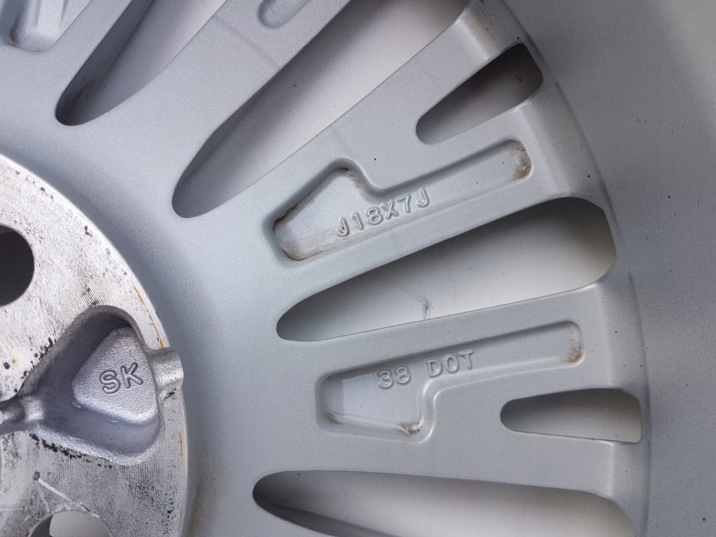 1x Alufelge 18 Zoll 7.0" 5x114.3 38ET Mitsubishi Outlander Eclipse Cross