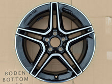 Load image into Gallery viewer, 1x Alufelge 18 Zoll 8.0" 5x112 43ET Glanz Schwarz A2134016300 Mercedes-Benz W213 FEL6792937814gy