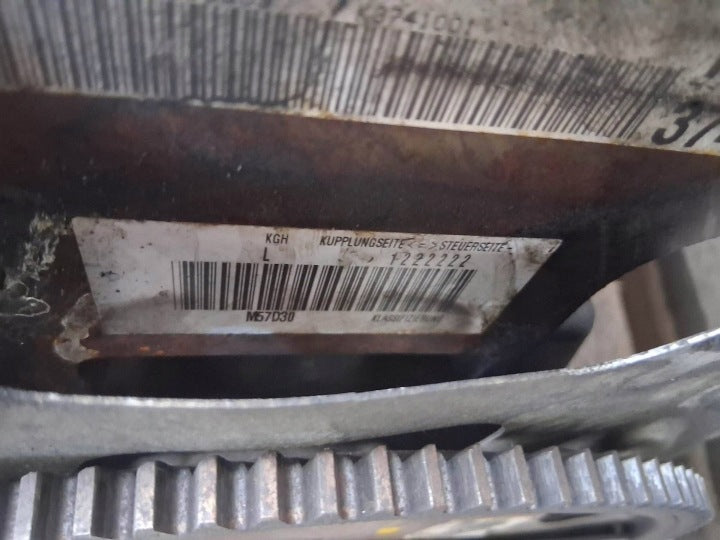 Motor BMW E46 M57D30 3.0 2004 Diesel Engine Komplett MOT9111098536vy