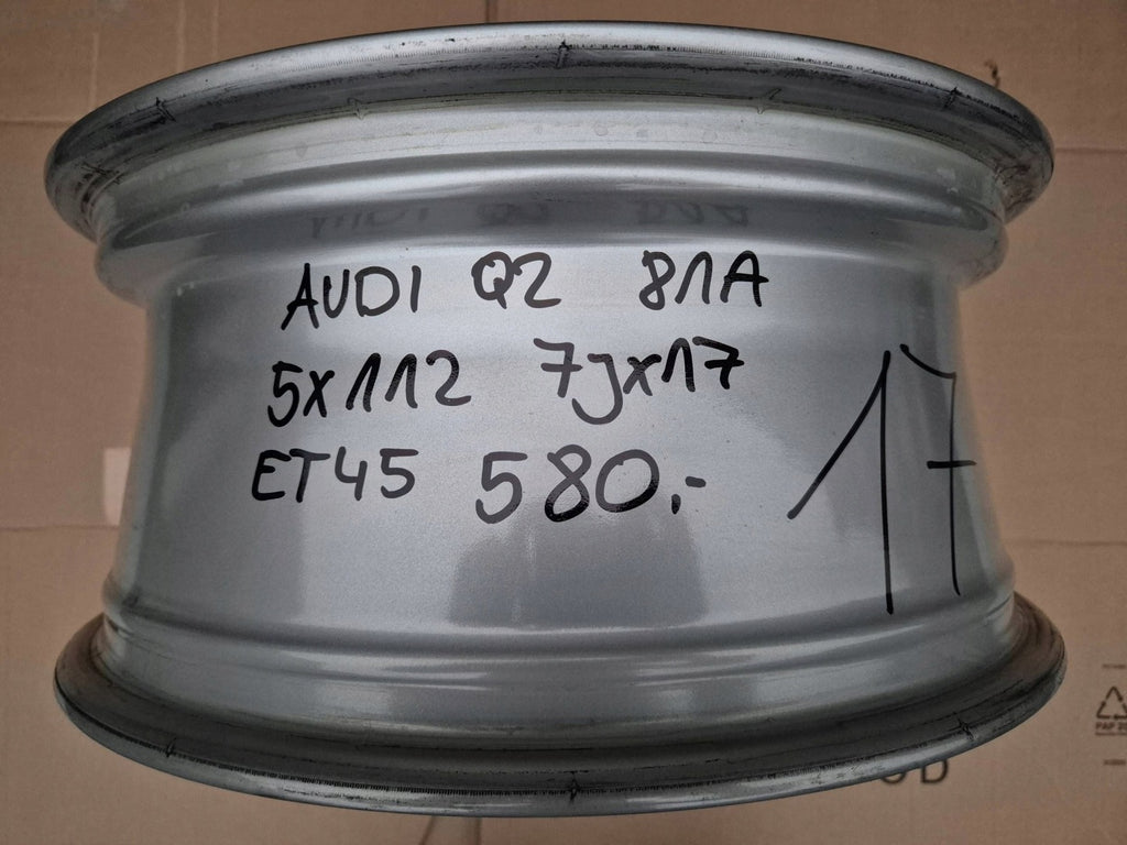 1x Alufelge 17 Zoll 7.0" 5x112 45ET 81A601025C Audi Q2 Rim Wheel FEL7997405658zs
