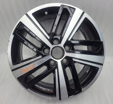 Laden Sie das Bild in den Galerie-Viewer, 1x Alufelge 17 Zoll 6.5" 5x112 49ET Glanz Schwarz 2K7601025C VW Caddy V FEL8034724125hn