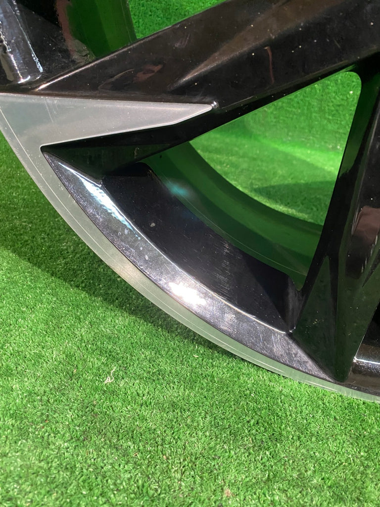 1x Alufelge 19 Zoll 7.5" 5x114.3 50ET Glanz Schwarz 42611-F4300 Toyota C-Hr Chr FEL6999014905fk