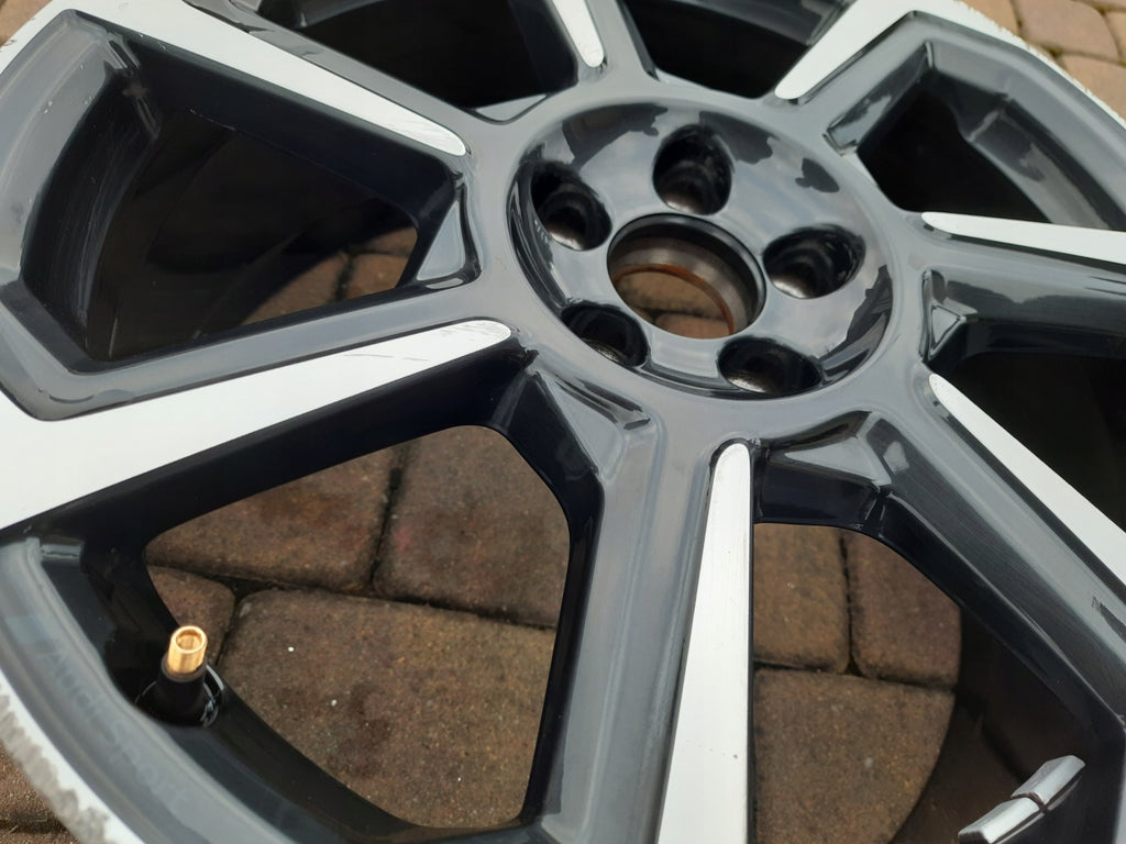 1x Alufelge 18 Zoll 7.5" 5x100 46ET Schwarz 82A601025 Audi A1 Rim Wheel FEL5422412613ka