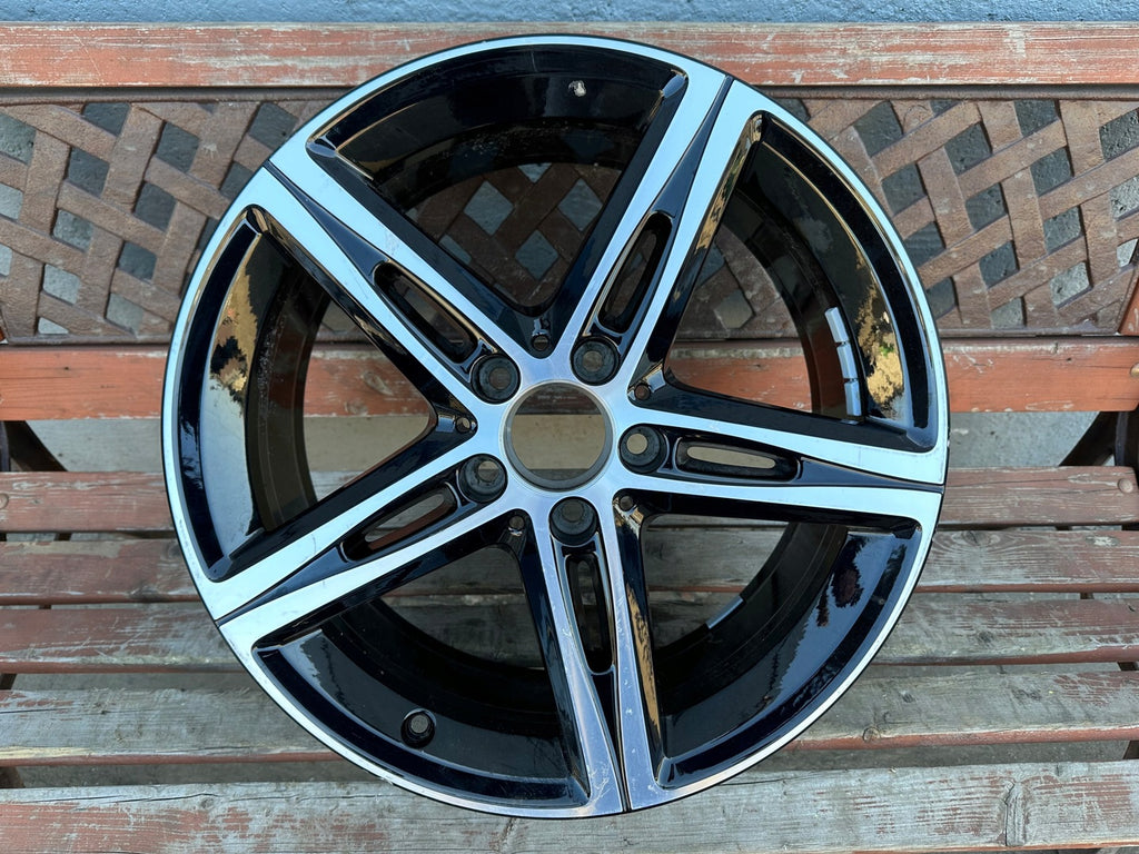 1x Alufelge 18 Zoll 7.5" 5x112 49ET A1774010700 Mercedes-Benz W177 Rim Wheel