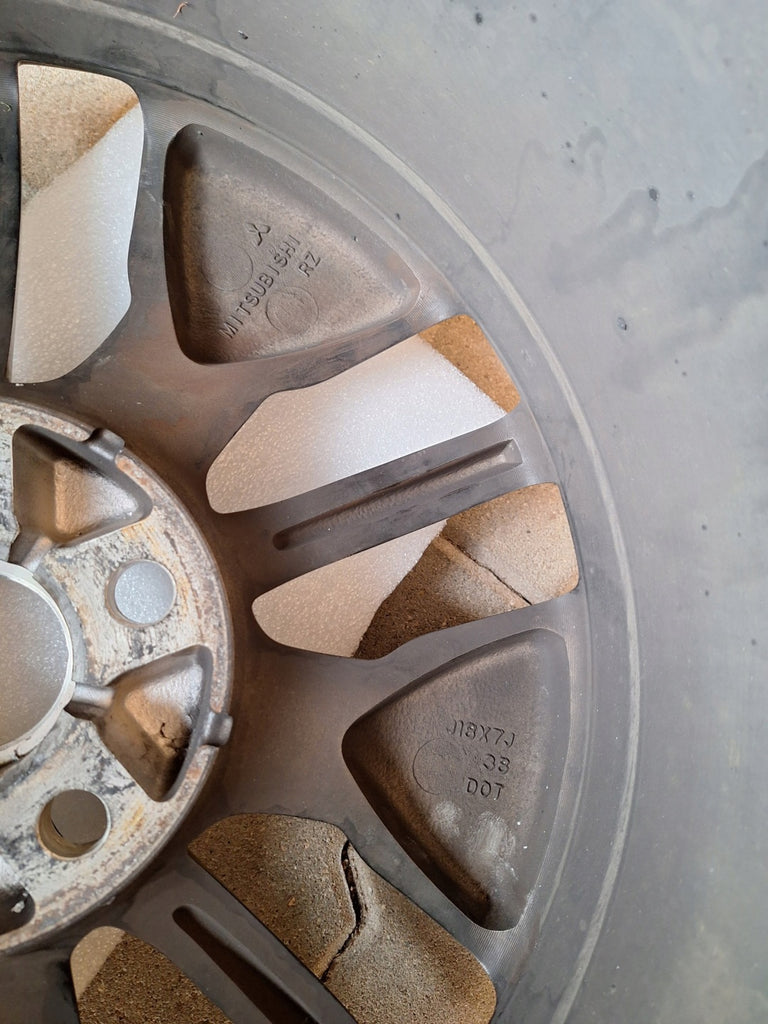 1x Alufelge 18 Zoll 7.0" 5x114.3 38ET Mitsubishi Outlander I Eclipse Rim Wheel FEL9635769922ij