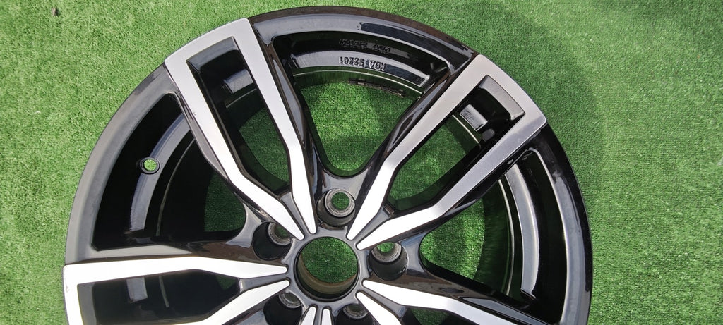 1x Alufelge 17 Zoll 7.0" 5x114.3 38ET KBA52201 Mitsubishi Outlander Rim Wheel