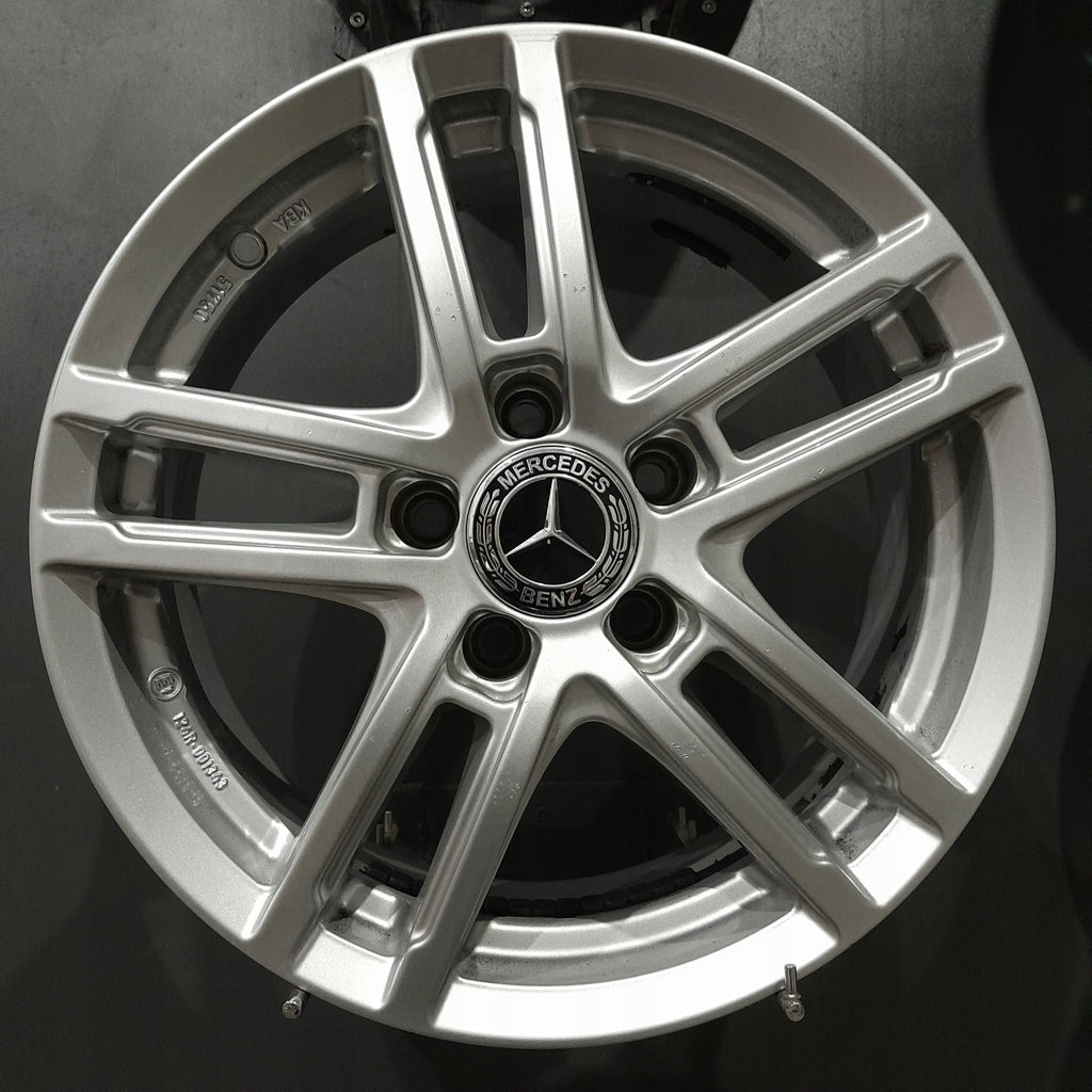 4x Alufelge 16 Zoll 6.5" 5x112 44ET KBA51750 Mercedes-Benz W176 W246 Rim Wheel FEL6435806030zx