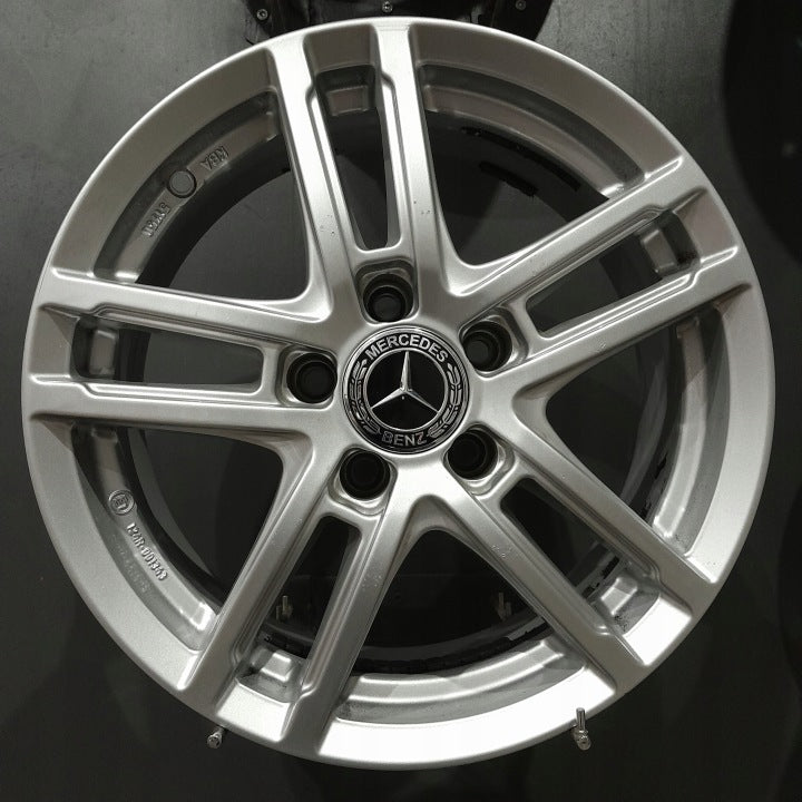 4x Alufelge 16 Zoll 6.5" 5x112 44ET KBA51750 Mercedes-Benz W176 W246 Rim Wheel FEL6435806030zx