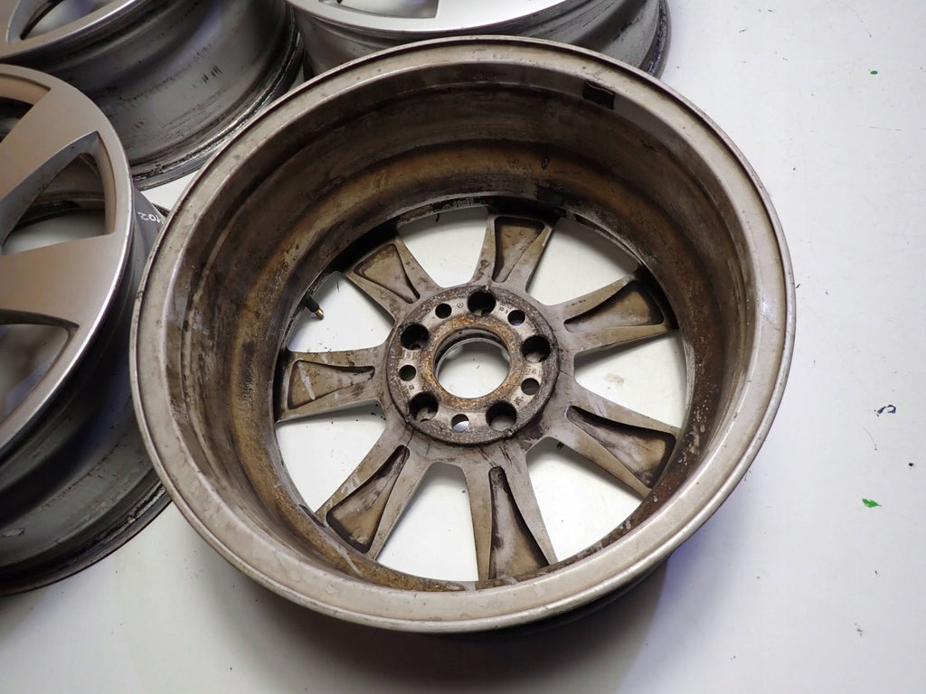 4x Alufelge 16 Zoll 7.0" 5x112 43ET Glanz Silber A2044011102 Mercedes-Benz W204 FEL6891789582mj