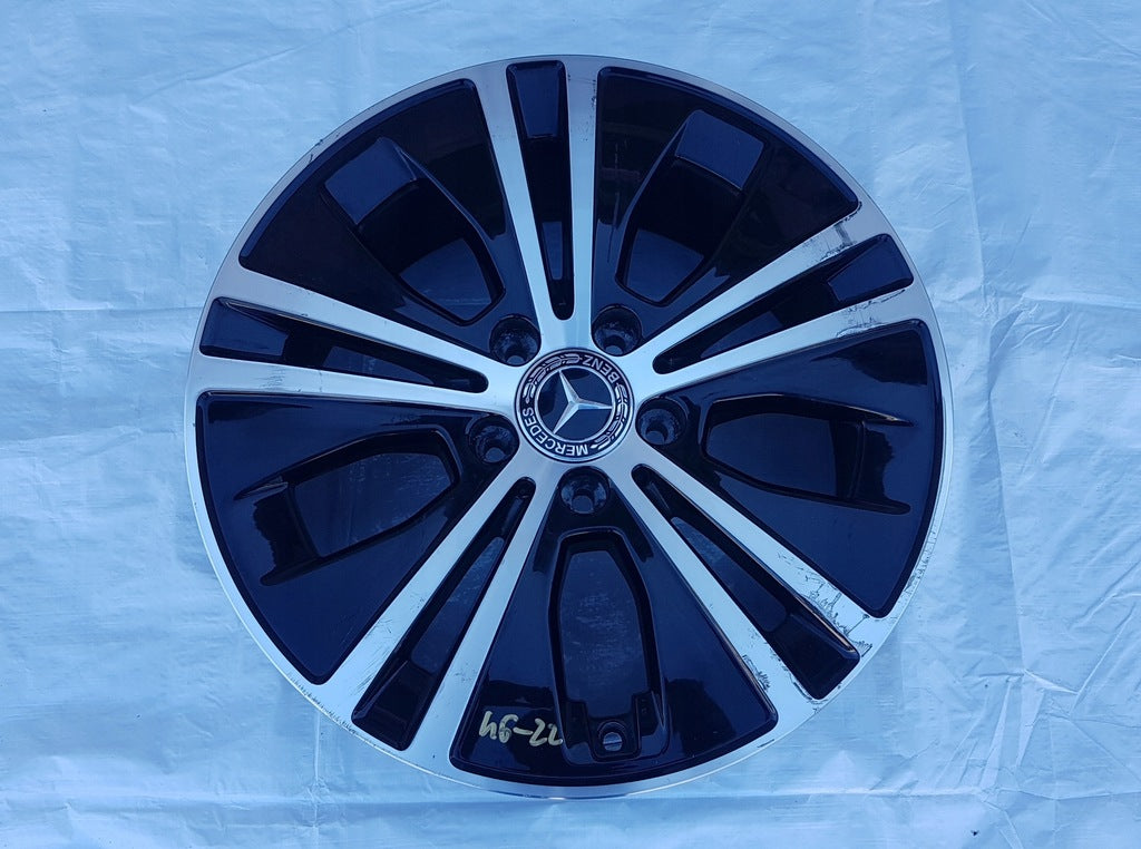 1x Alufelge 17 Zoll 7.5" 5x112 40ET Glanz Schwarz A2134015100 Mercedes-Benz W213 FEL9904545126td
