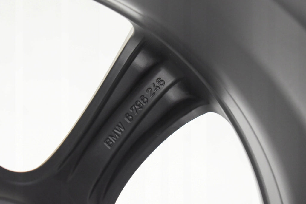 4x Alufelge 18 Zoll 8.0" 5x120 34ET Matt Silber 6796246 BMW 4 F36 3 F30 E90 FEL5290513277yf