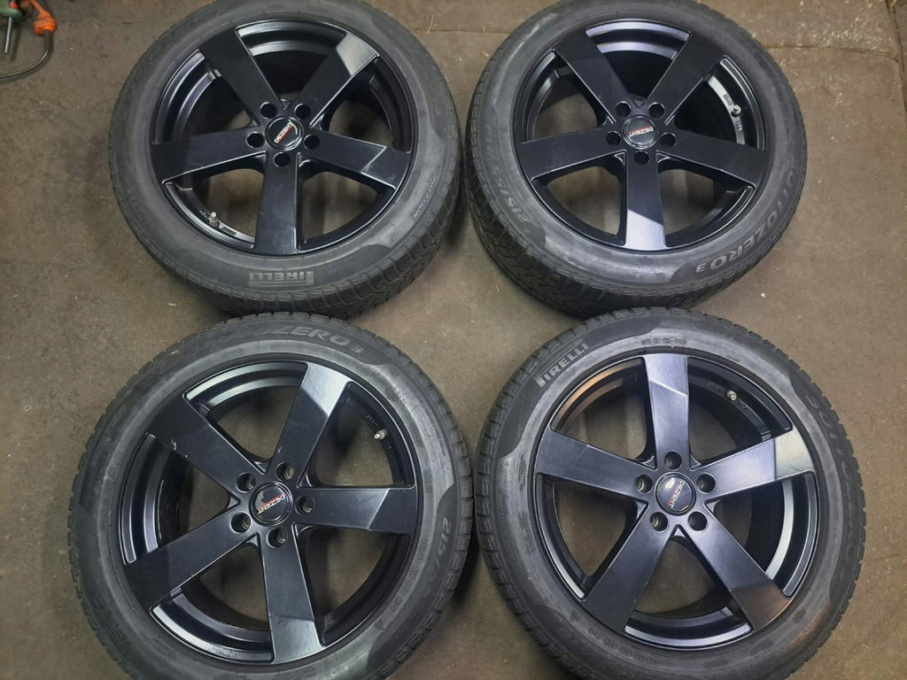 4x Alufelge 18 Zoll 7.5" 5x112 38ET Glanz Silber KBA49735 Audi A5 Q5 Mg Mini I FEL4277475116mo