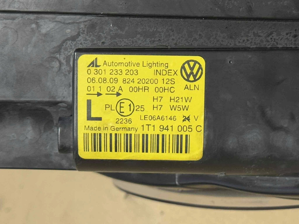 Frontscheinwerfer VW Touran 1t1 1T1941005C Links Scheinwerfer Headlight SCH2486826469rc