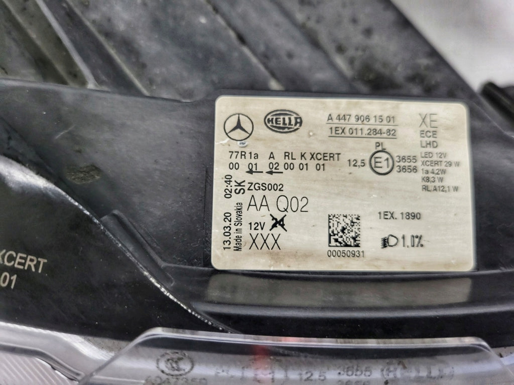 Frontscheinwerfer Mercedes-Benz Vito W447 A4479061501 LED Rechts Headlight SCH4049703330vy