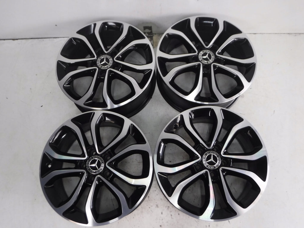 1x Alufelge 17 Zoll 7.0" 5x112 48 5ET A2054010200 Mercedes-Benz W205 Rim Wheel
