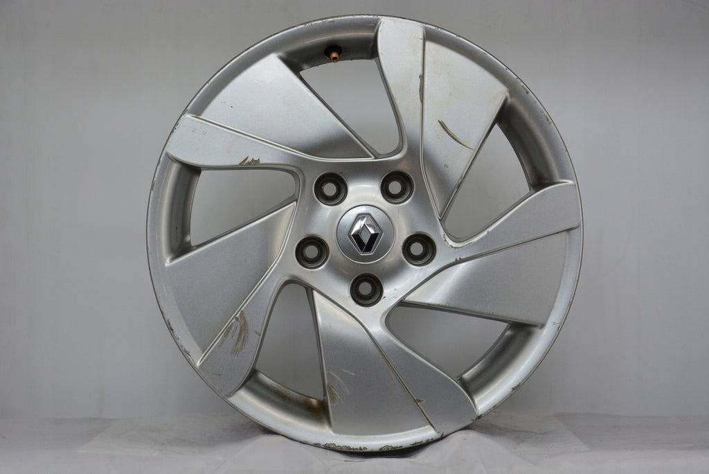 4x Alufelge 16 Zoll 6.5" 5x114.3 47ET Glanz Silber 403008076R Renault Rim Wheel