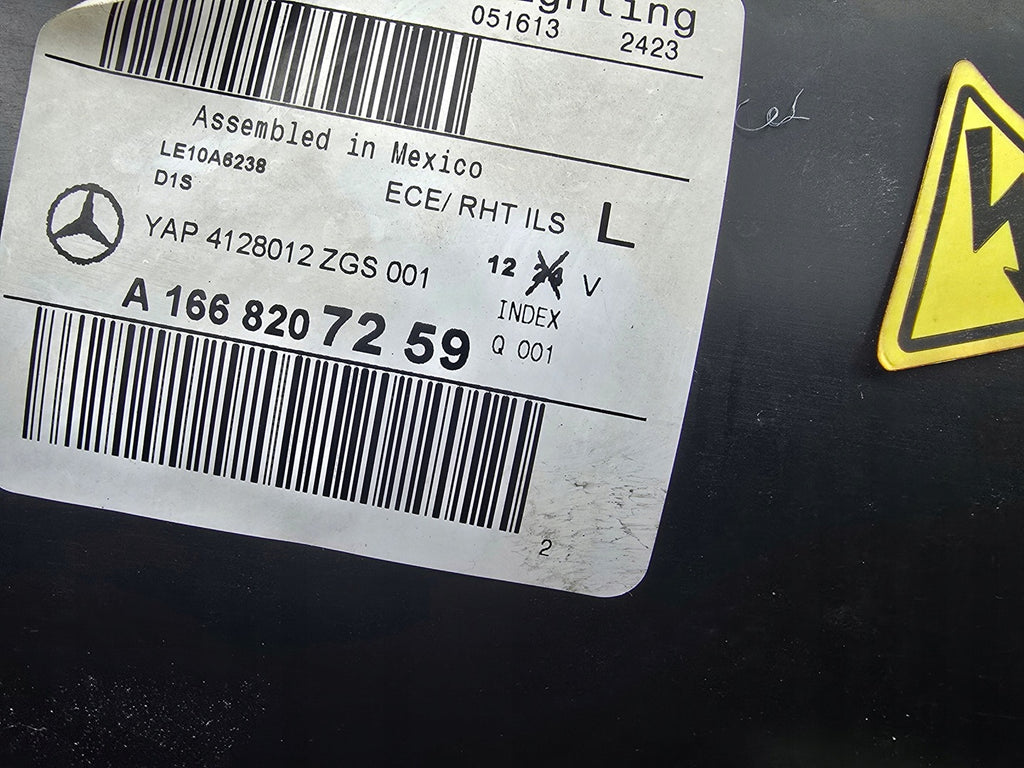 Frontscheinwerfer Mercedes-Benz W166 A1668207259 Bi-Xenon Links Headlight SCH1399189306es