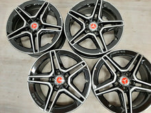 Load image into Gallery viewer, 4x Alufelge 18 Zoll 8.0" 5x112 40ET Glanz Schwarz A1774014000 Mercedes-Benz W177 FEL1371558880ql