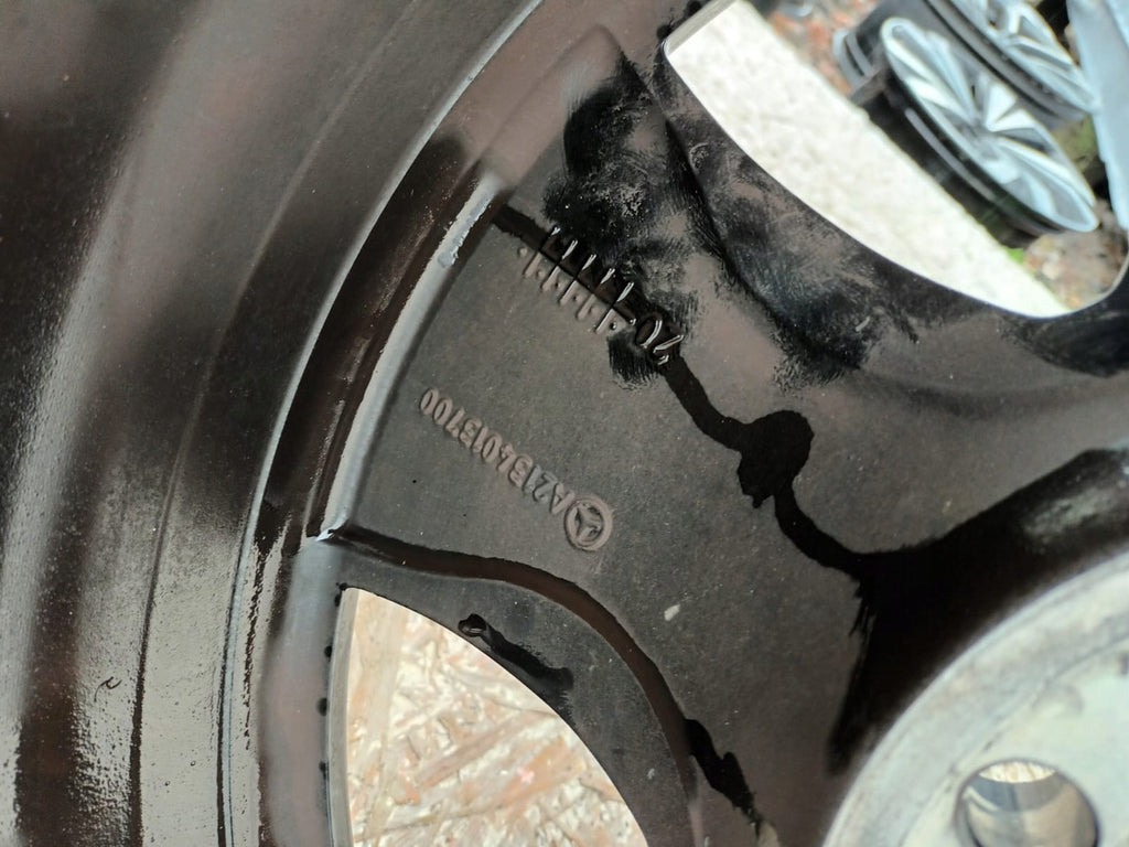 1x Alufelge 18 Zoll 8.0" 5x112 43ET 8JX18, Mercedes-Benz Rim Wheel