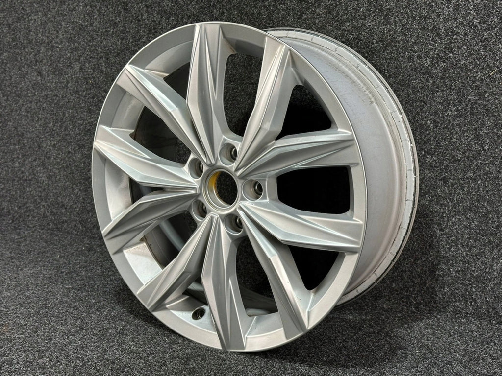 1x Alufelge 18 Zoll 7.0" 5x112 43ET Glanz Silber 5NN601025N VW Golf VII Tiguan FEL2353476790oe