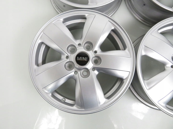 4x Alufelge 15 Zoll 5.5" 5x112 46ET M800372 Mini F57 F56 F55 Rim Wheel FEL1065341039ri