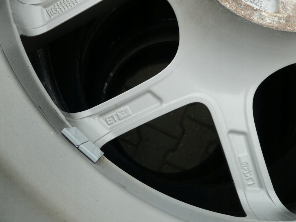 1x Alufelge 17 Zoll 7.5" 5x112 45ET Glanz KBA50521 Audi I Rim Wheel FEL5734495230nz
