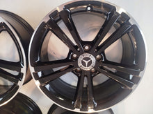 Laden Sie das Bild in den Galerie-Viewer, 4x Alufelge 18 Zoll 7.5" 5x112 49ET Glanz Schwarz A1774011300 Mercedes-Benz FEL5976688143th
