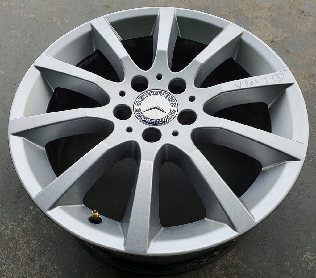 1x Alufelge 17 Zoll 7.5" 5x112 47ET Mercedes-Benz W204 Rim Wheel