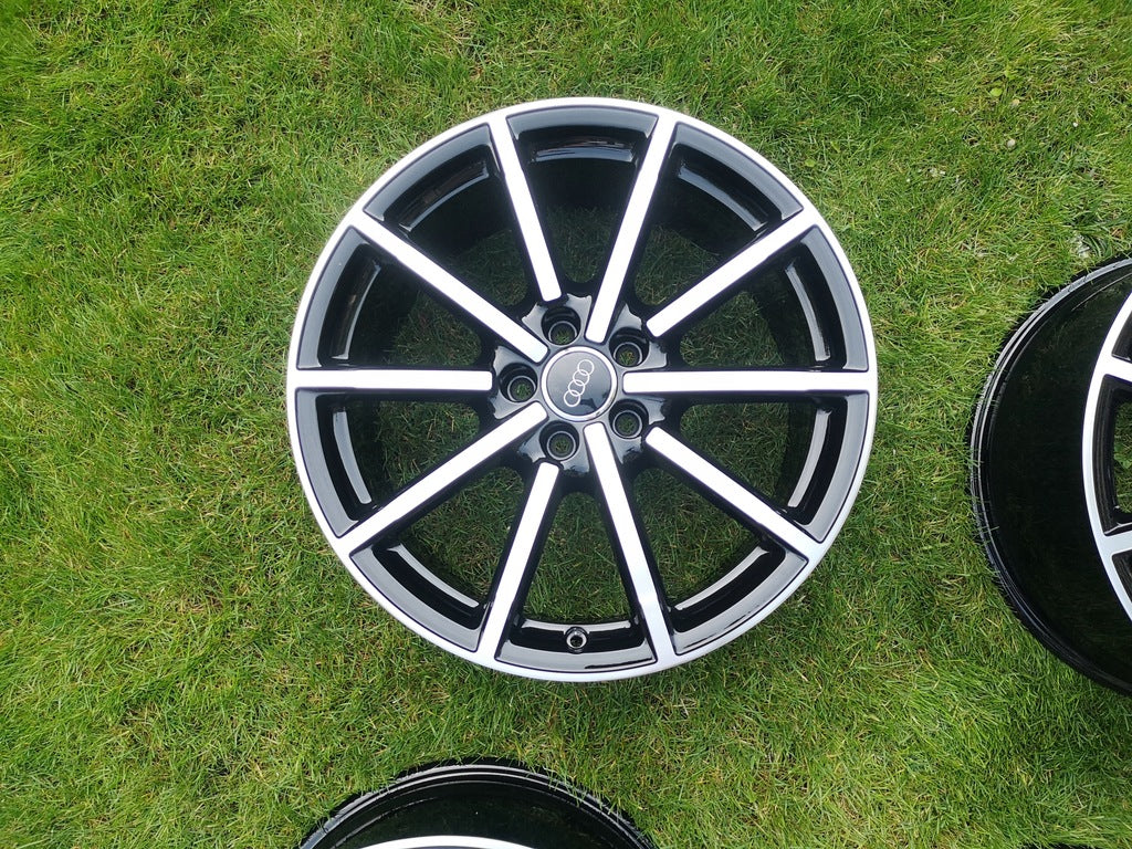 4x Alufelge 19 Zoll 8.5" 5x112 43ET Glanz Schwarz 4G9601025J Audi A6 Allroad C7 FEL1741051230gf