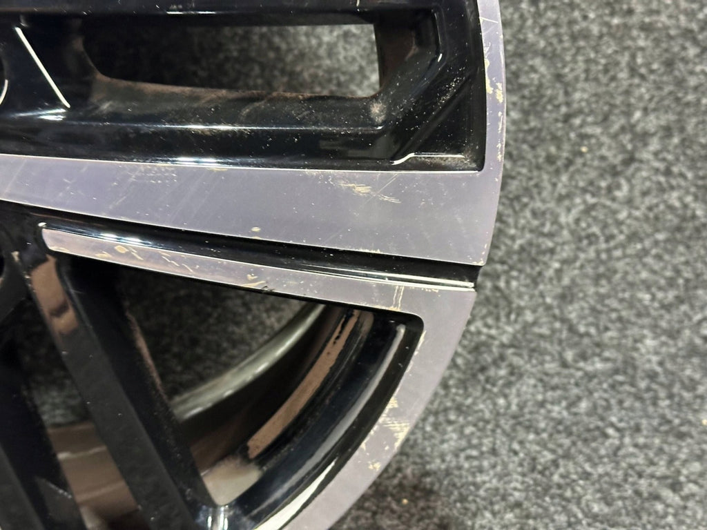 1x Alufelge 17 Zoll 6.5" 5x112 49ET Glanz Schwarz 2K7601025C VW Caddy V FEL6620592188id