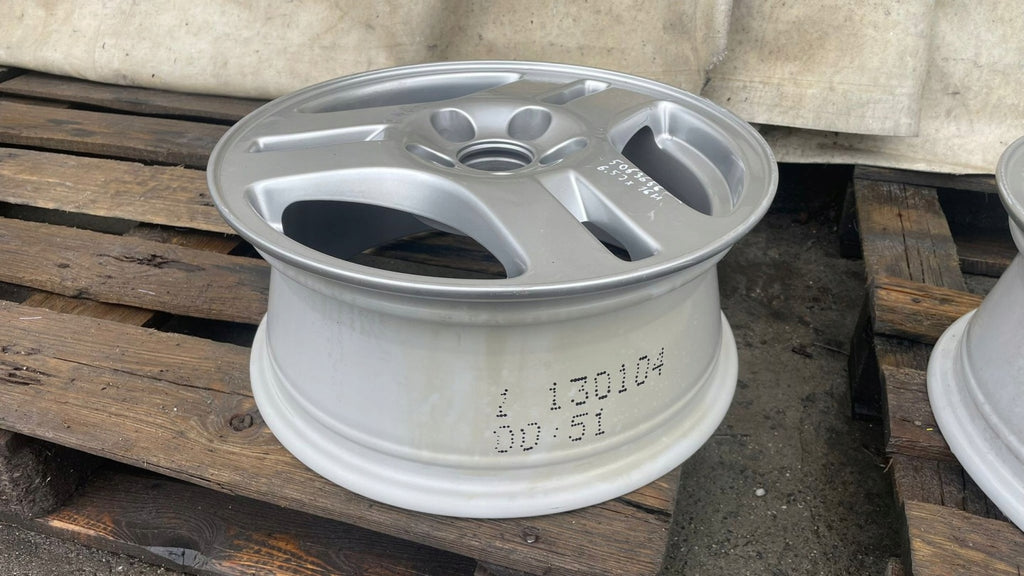 1x Alufelge 16 Zoll 6.5" 5x110 Glanz Silber 5063656 Saab I Rim Wheel FEL6342451243jj