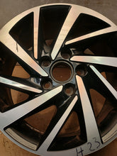 Laden Sie das Bild in den Galerie-Viewer, 1x Alufelge 16 Zoll 6.5" 5x112 46ET Glanz Schwarz 5G0601025DM VW Golf VII I FEL4491023492qe