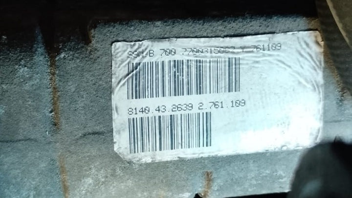 Motor Renault Master II S9W700 2.8 DTI 114PS 84kW 295TKm 1997 Engine Unkomplett MOT7922448510jo
