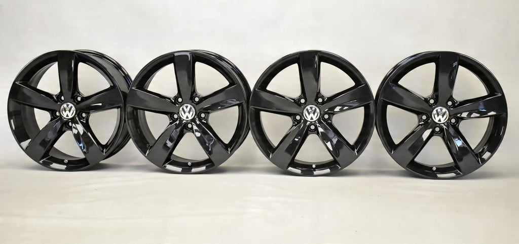 4x Alufelge 17 Zoll 7.0" 5x112 39ET Glanz Silber 7N0601025D Seat Alhambra Sharan