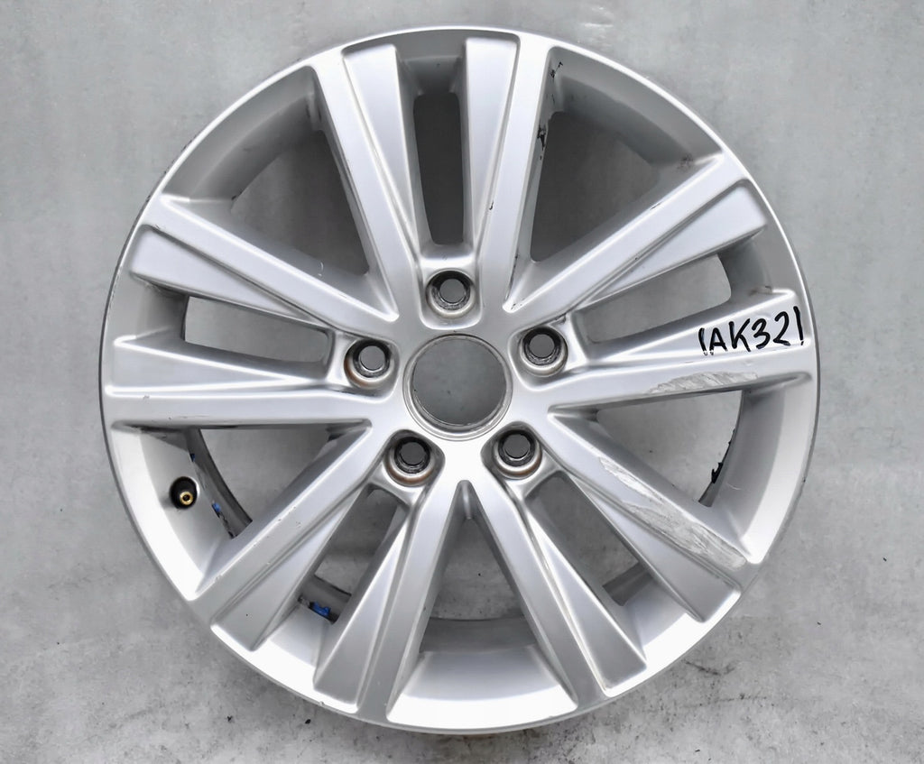 1x Alufelge 16 Zoll 6.5" 5x112 50ET Glanz Silber 5K0601025AJ VW Golf V Touran