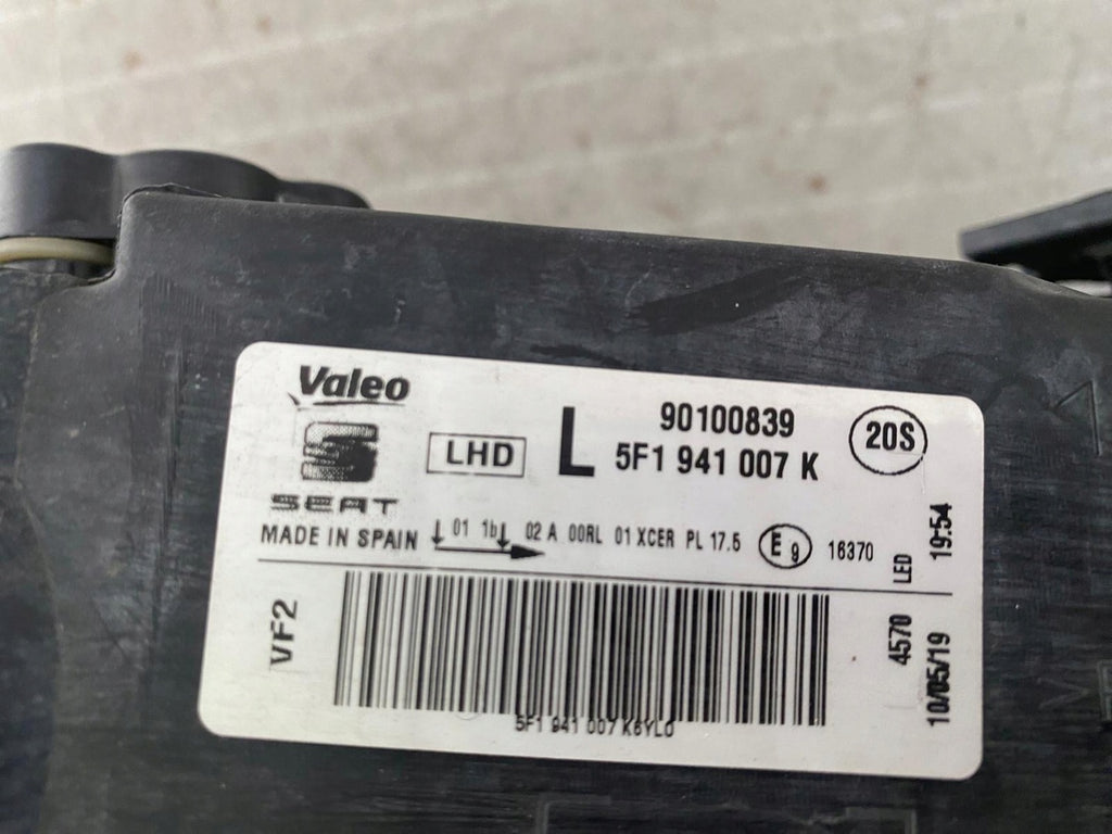 Frontscheinwerfer Seat Leon 5F1941007K LED Links Scheinwerfer Headlight