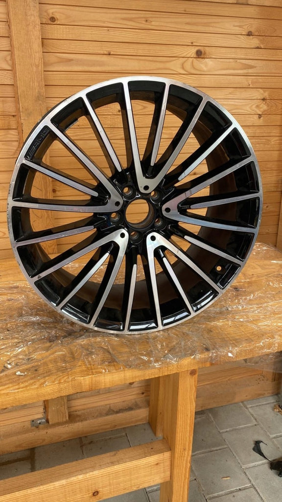 1x Alufelge 21 Zoll 8.0" 5x112 Glanz Schwarz A2234011700 Mercedes-Benz W223 FEL4532922850uh