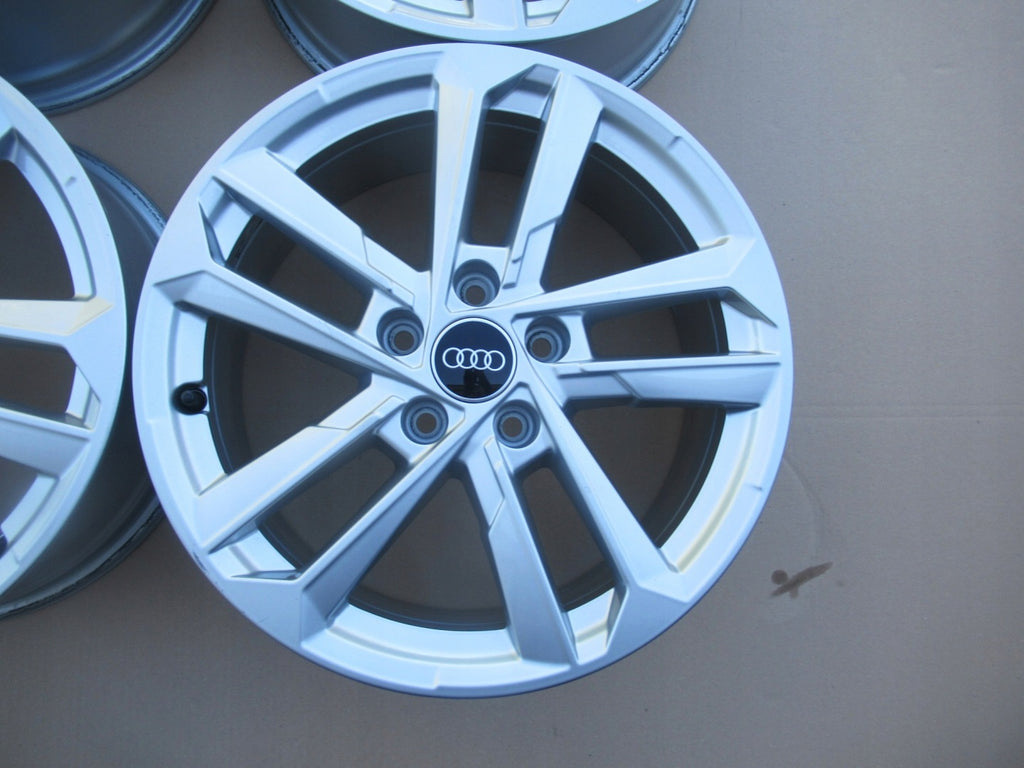4x Alufelge 17 Zoll 6.5" 5x112 43ET Glanz Silber 8Y0601025L Audi Rim Wheel FEL2133754378gi
