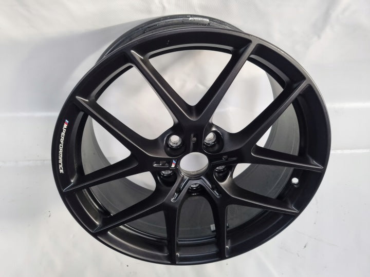1x Alufelge 18 Zoll 8.0" 5x112 54ET Matt Schwarz 8092354 BMW F40 Rim Wheel FEL7777186979in