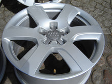 Laden Sie das Bild in den Galerie-Viewer, 4x Alufelge 17 Zoll 8.0" 5x112 39ET Glanz Silber 4G0601025A Audi C7 A4 B8 FEL8105304151yh