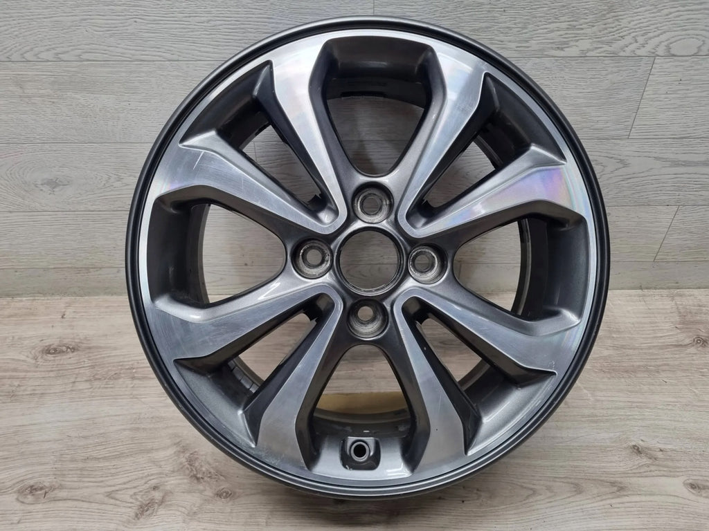 1x Alufelge 15 Zoll 6.0" 4x100 47ET Glanz Grau 52910C8800 Hyundai I10 Mg FEL4645956473km