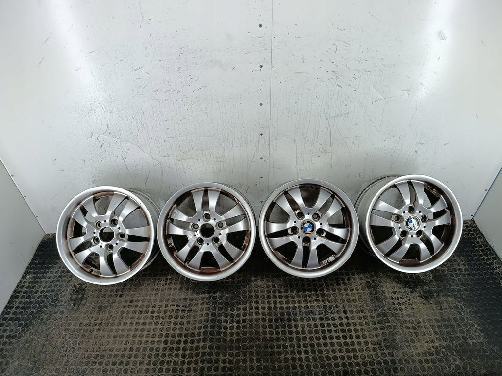 4x Alufelge 16 Zoll 7.0" 5x120 34ET Glanz Silber 6765762 BMW 3 E46 Rim Wheel FEL4054913226ug