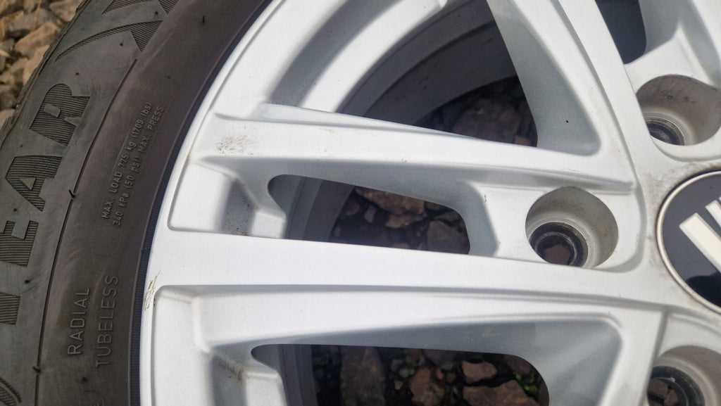 4x Alufelge 16 Zoll 6.0" 5x112 43ET Silber SE026016 Mg I Rim Wheel FEL4061513423de