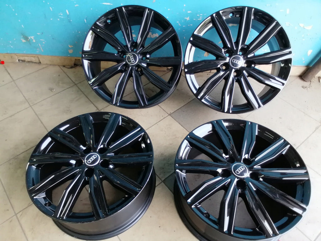 4x Alufelge 19 Zoll 8.5" 5x112 40ET Glanz Silber 4K0601025G Audi A6 Rim Wheel FEL5294275972hk