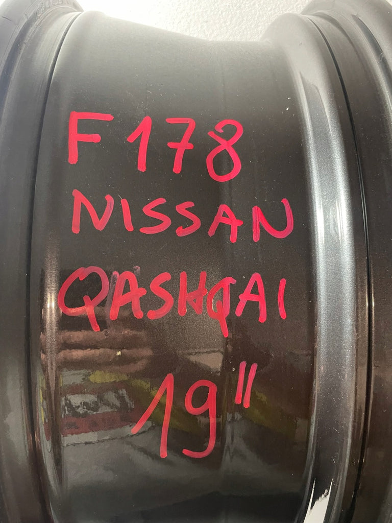 1x Alufelge 19 Zoll 7.5" 5x114.3 45ET Glanz Graphit 6UA3A Mg Qashqai III J12 FEL9237319466ji