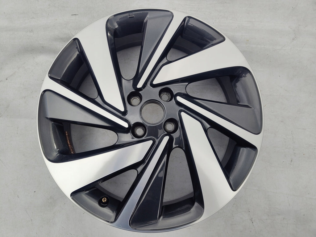 1x Alufelge 18 Zoll 5.0" 4x100 40ET Glanz Schwarz 42611-0H080 Toyota Aygo X FEL9305838065zx