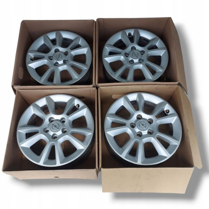 4x Alufelge 16 Zoll 6.0" 5x110 44ET 13211454 Opel Rim Wheel FEL4822573081fp