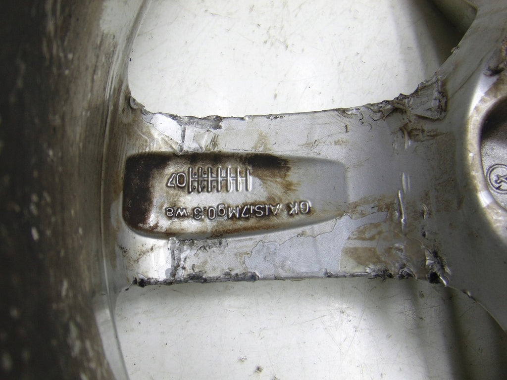 1x Alufelge 18 Zoll 9.0" 5x130 98736213801 Porsche Cayman 987 Rim Wheel