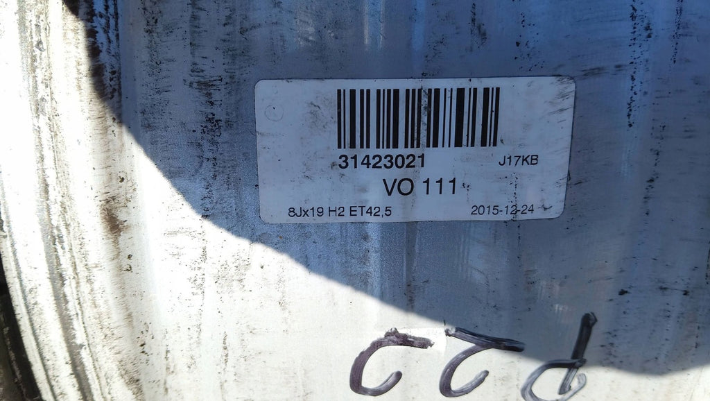 1x Alufelge 19 Zoll 5x108 31423021 Volvo Xc90 Rim Wheel FEL6080359575ot